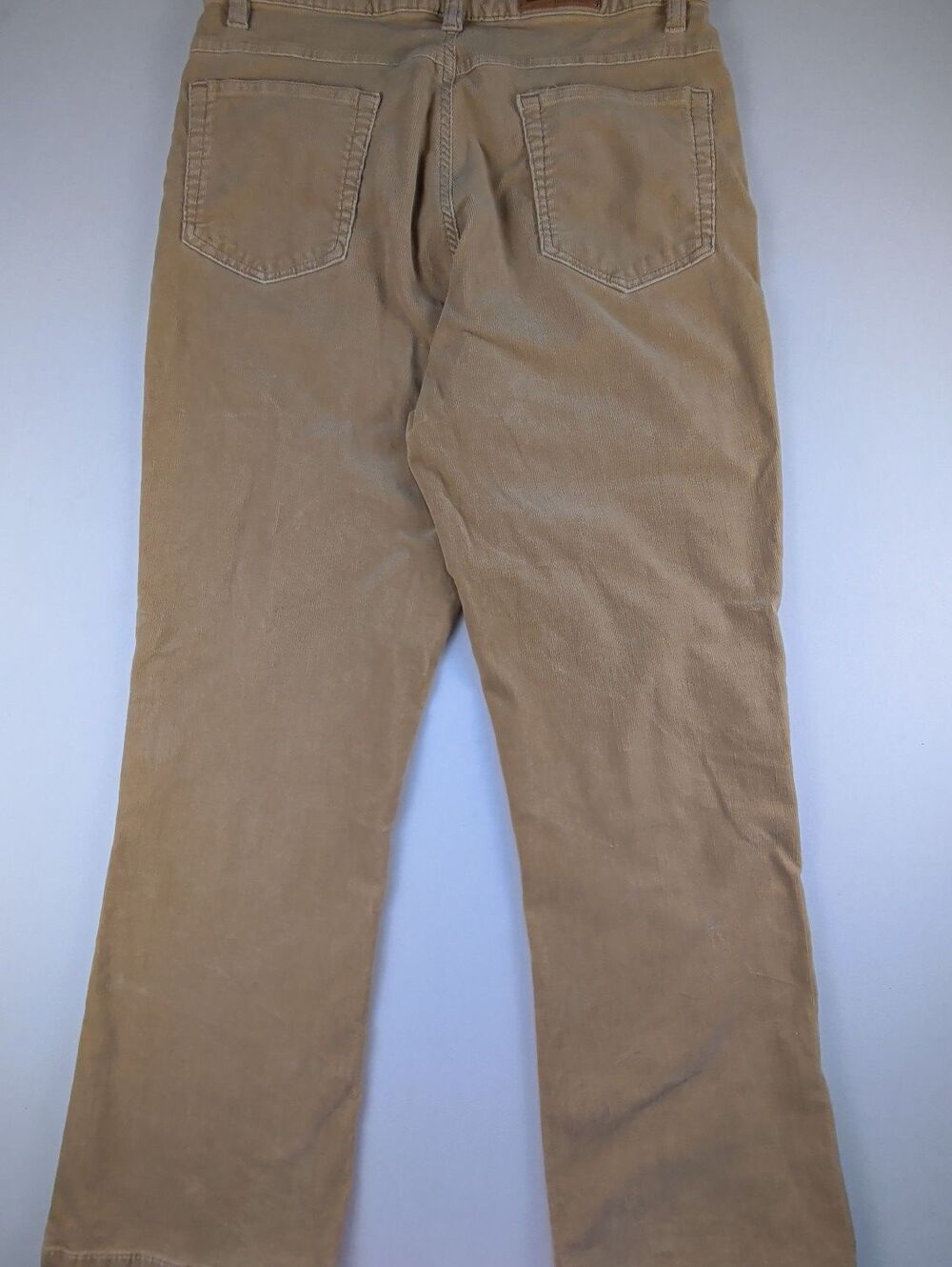 90's Vintage Lee Riders Tan Corduroy Pants Mid Rise Straight Leg - Picture 2 of 7